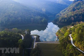 Romantic Ban Viet lake in Cao Bang