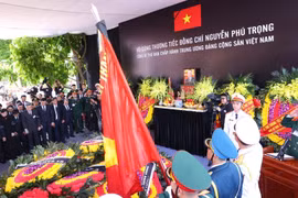 Burial ceremony for Party General Secretary Nguyen Phu Trong