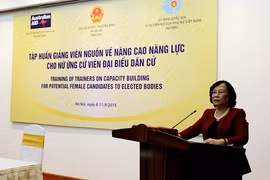 Training course contributes to women’s advancement 