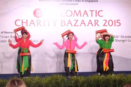 Vietnam joins charity fair in Singapore 