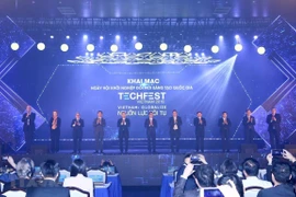 At the opening of the Techfest 2019 (Photo: VNA)