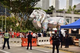 Singapore tightens security ahead of National Day