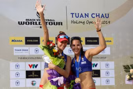 Russians win volleyball world tour in Quang Ninh province