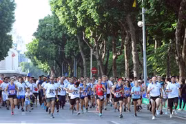 National team members triumph at Run for Peace