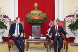 Party official receives Danish Secretary for Energy, Utilities and Climate