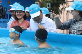 Campaign launched to protect children from water-related calamities 