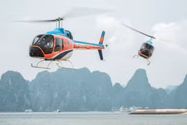 Helicopter – new way to cruise Ha Long Bay: CNN