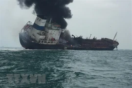 One dead, two missing in Vietnamese oil tanker fire off Hong Kong 