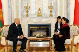 NA Chairwoman meets Belarusian President