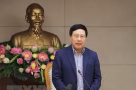 Deputy PM Pham Binh Minh joins final Q&A session 