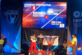 Vietnamese weightlifters win 7 golds at world youth champs