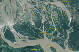 Laos test-runs first turbine of Don Sahong hydropower plant