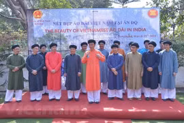 Vietnamese traditional costume introduced in India