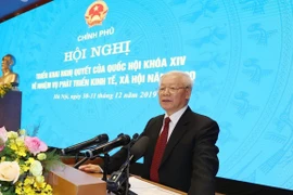Top leader calls for stronger efforts for better achievements in 2020