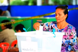 Thailand: early voters' turnout reaches 75 percent