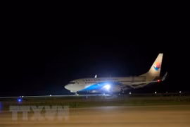 Quang Ninh’s Van Don airport welcomes first international flight