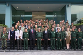 Course held in preparation for peacekeepers 