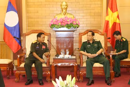 Vietnamese, Lao armies enhance ties in internal political protection