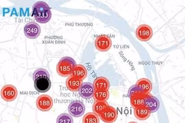 Air pollution in Hanoi exceeds red-warning level