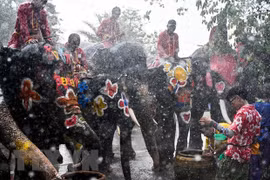 Thai PM calls for unity to keep peace during Songkran festival