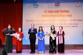 Youngest female scientist to receive Kovalevskaya Award