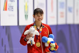 SEA Games 30: Swimmer Vien bags two more gold medals