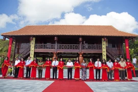 Poetry society memorial complex inaugurated in Kien Giang