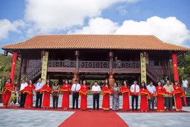 Poetry society memorial complex inaugurated in Kien Giang