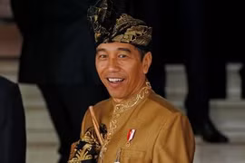 Indonesian President sworn in for second term