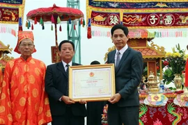 Whale worship festival in Da Nang recognised as intangible heritage