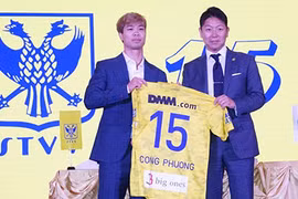 Striker Nguyen Cong Phuong signs deal with Belgian team