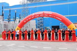 Vinh Tan 4 thermal power plant inaugurated