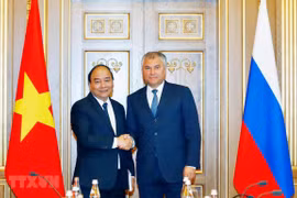 PM meets Russian State Duma Chairman
