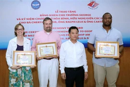 George School honoured for fostering US-VN friendship 