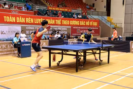 Int’l table-tennis tourney kicks off in Hai Duong
