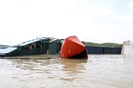 All crewmembers rescued from sunk container vessel 