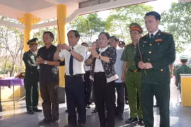 Memorial stele for border war martyrs inaugurated in Gia Lai