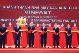 VinFast auto manufacturing factory opened in Hai Phong