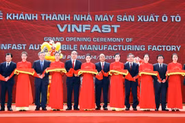 VinFast auto manufacturing factory opened in Hai Phong