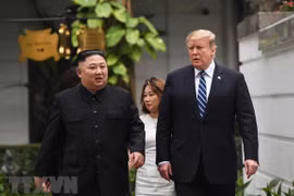 US, DPRK leaders attend expanded meeting 
