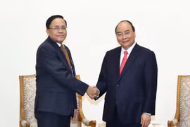 PM receives Myanmar minister of int’l cooperation