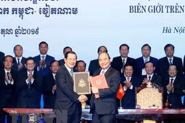 Vietnam, Cambodia issue joint statement 