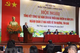 Deputy PM directs religious work for 2019 