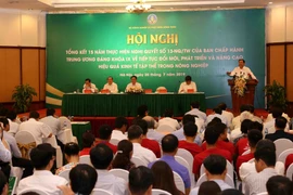 Agricultural cooperatives thriving