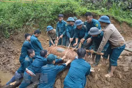 War-time shells detonated in Quang Tri province