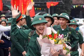 Young people nationwide join army