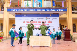 Helmets for Kids taken to one more northern school