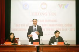 Press awards launched to fight corruption