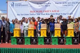 “Village without waste” project implemented in Quang Ngai 