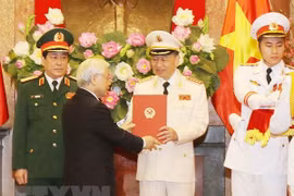 Senior public security, defence officers receive General rank